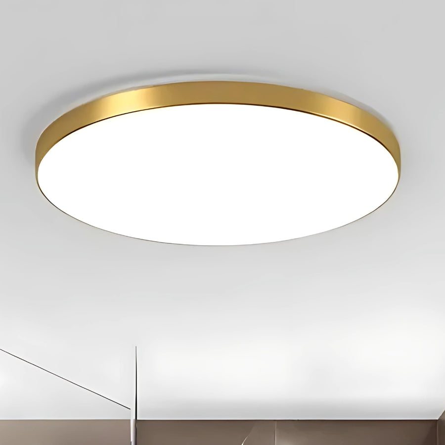 LED Solis 37cm 33W mennyezet semleges arany
