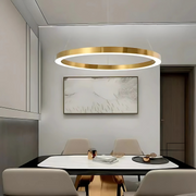LED LED Anina, 24W, hideg/forró/semleges fény, arany