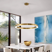 LED LED Anina, 24W, hideg/forró/semleges fény, arany