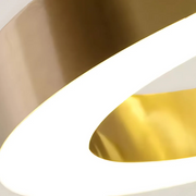 LED LED Anina, 24W, hideg/forró/semleges fény, arany