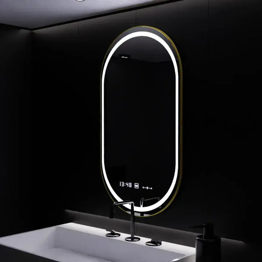 Mirror LED ovális 50x80cm -es roven érzékelő mozgásgátló marcello dimabil offabilitási rendszer