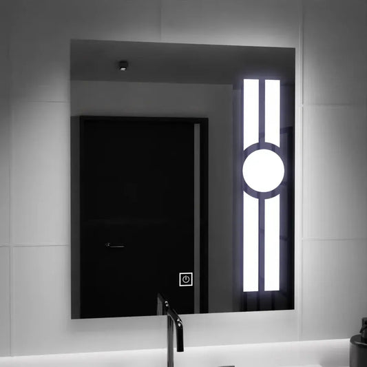 Tükör LED téglalap alakú 60x80cm getame touch