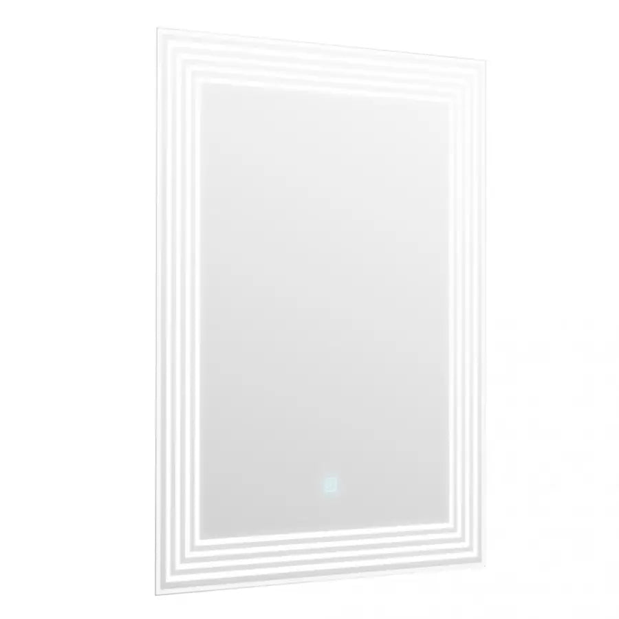 Téglalap alakú LED -tükör, eltorzítás, 60x80cm, Adis Basic Touch