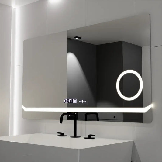 Tükör LED téglalap alakú 80x60cm definíció Motionglow marcello szétszerelő óra leolvasztási rendszer