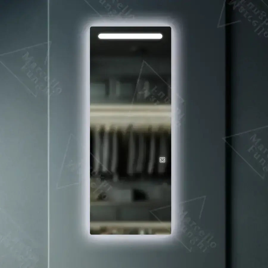 Téglalap alakú LED -tükör, 60x150 cm, Marcello Touch Dressing Couture