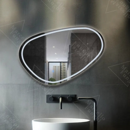 Mirror LED Touch Dissegno behatolásos rendszer 80x45 cm marcello funghi kollekció