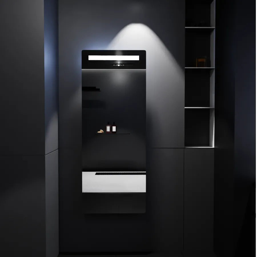 Téglalap alakú LED -tükör, 60x150 cm, Marcello Touch Dressing Couture