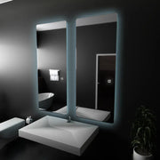 Téglalap alakú LED tükör 60x150cm Marcello Touch öltözködés Quarzo