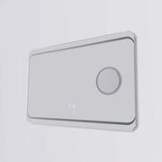 Téglalap alakú LED -tükör, 80x60cm, Stella Touch, Leírásító rendszer