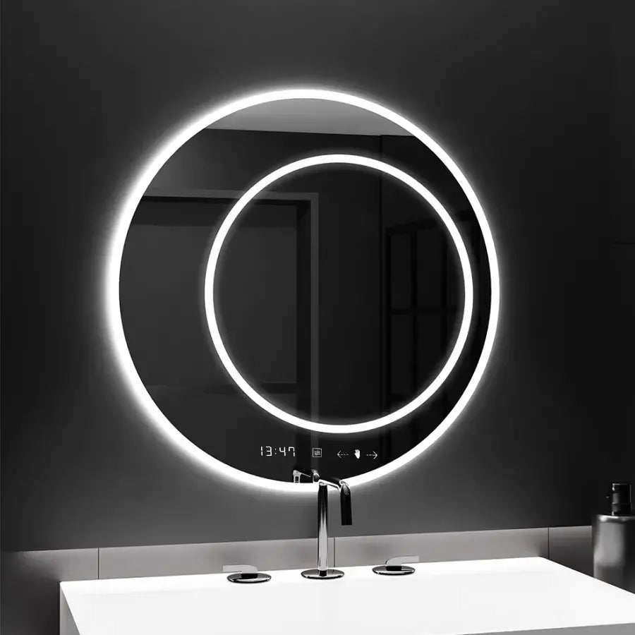 Mirror LED Touch Július rendszer diszpozíció 60x60 cm Marcello Funghi gyűjtemény