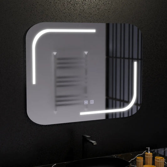 Tükör LED téglalap alakú 80x60cmtouch retrica rendszer leolvasztása