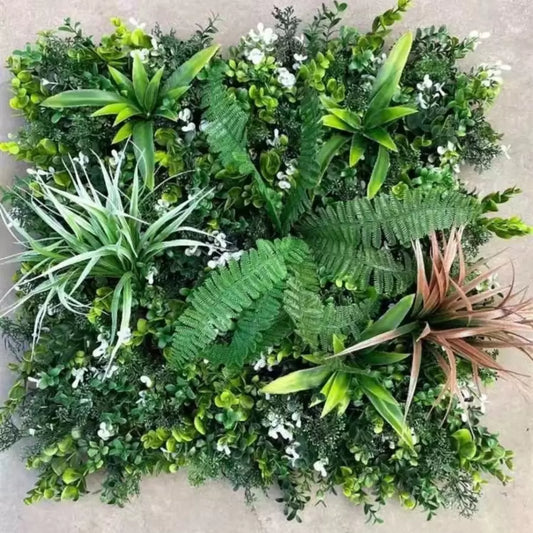 Mesterséges panel 50x50cm zöld