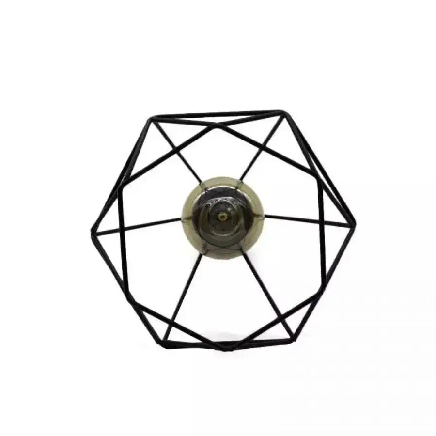Polust Diamond Shape, Struktur, 3xe27, fekete, fém
