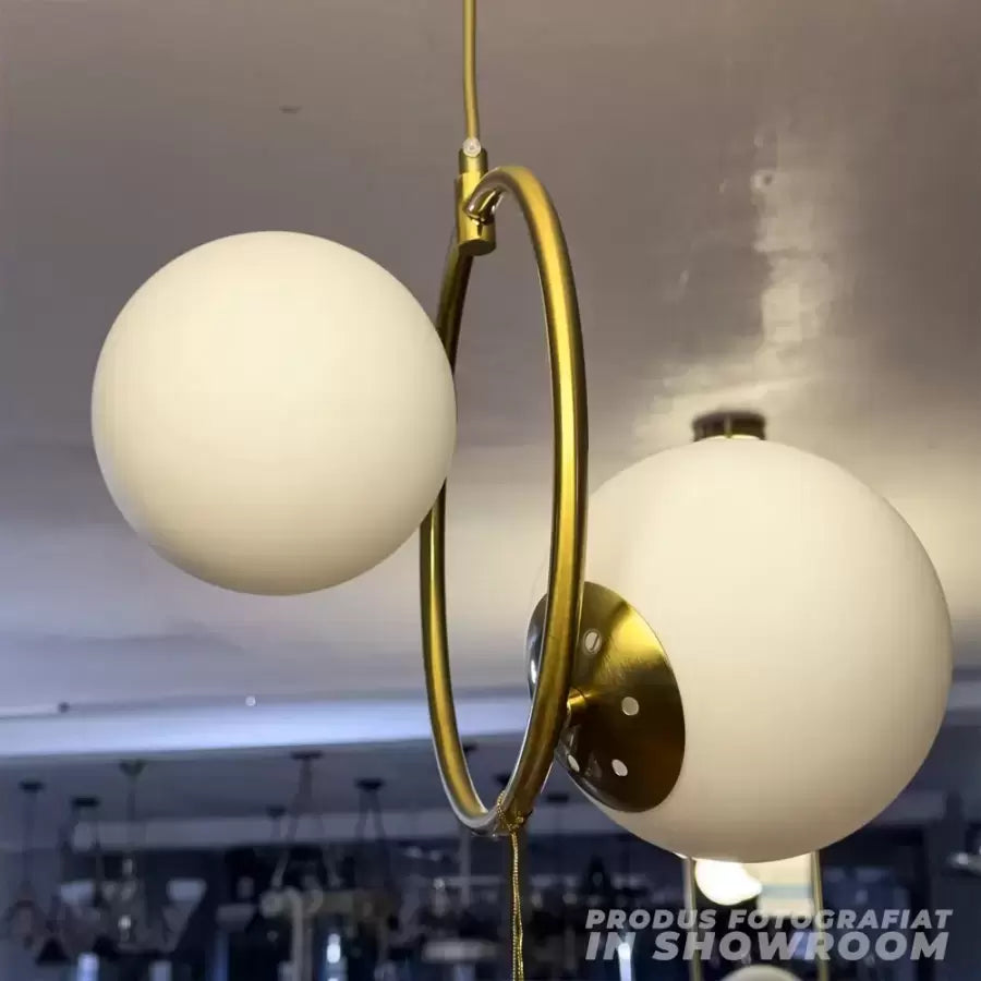Lust Loft Atelier, 2x E27, aranyfehér, fém, állítható magasság