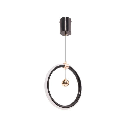 LED HAL, 24W, 2,4 GHz, DILABLE, FET, FEKETE ÉS GOLDEN
