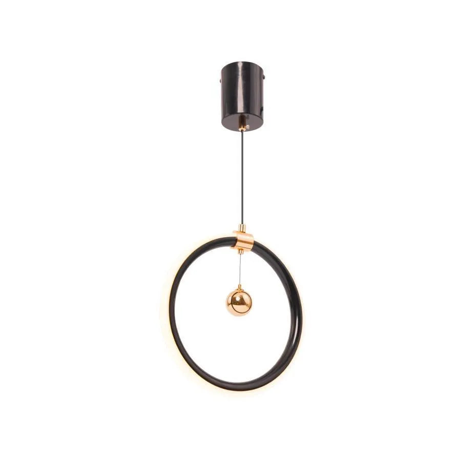 LED HAL, 24W, 2,4 GHz, DILABLE, FET, FEKETE ÉS GOLDEN