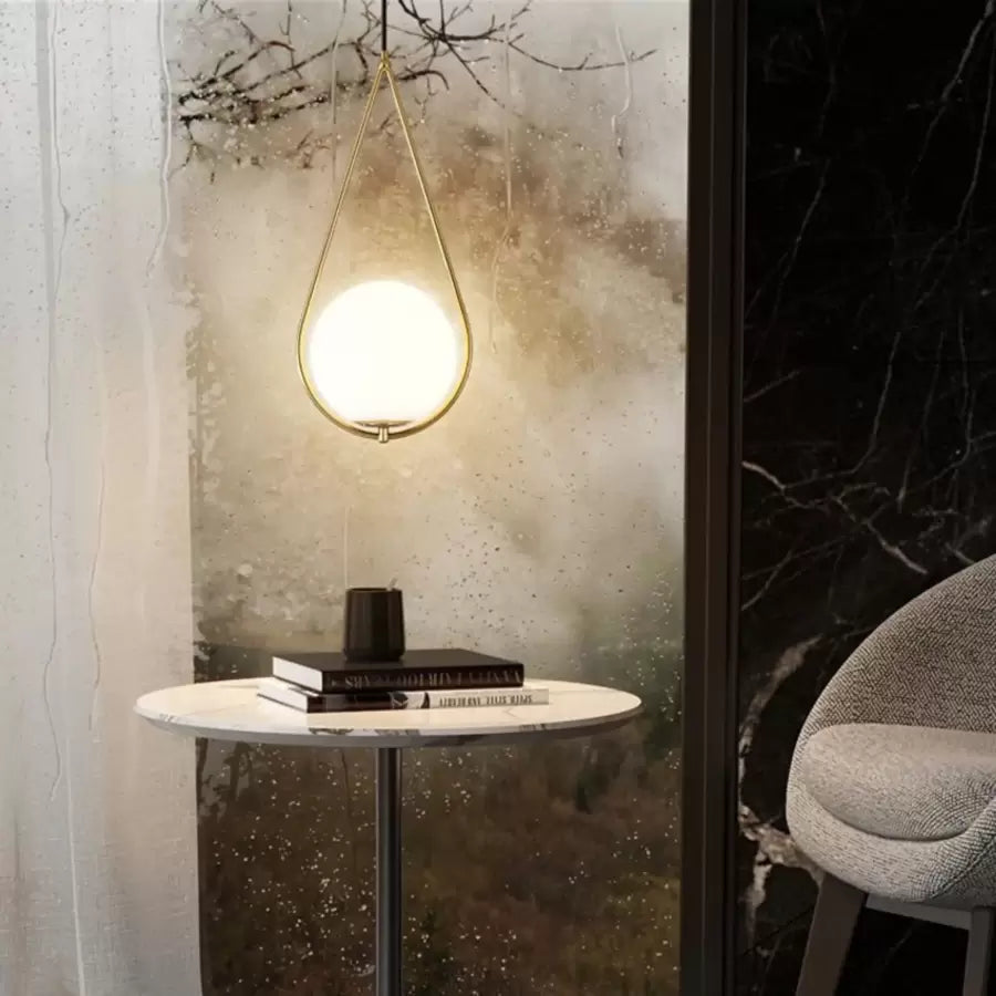Lust Loft Haven, 1x E27, aranyfehér, fém, állítható magasság