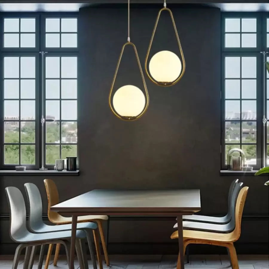 Lust Loft Haven, 1x E27, aranyfehér, fém, állítható magasság