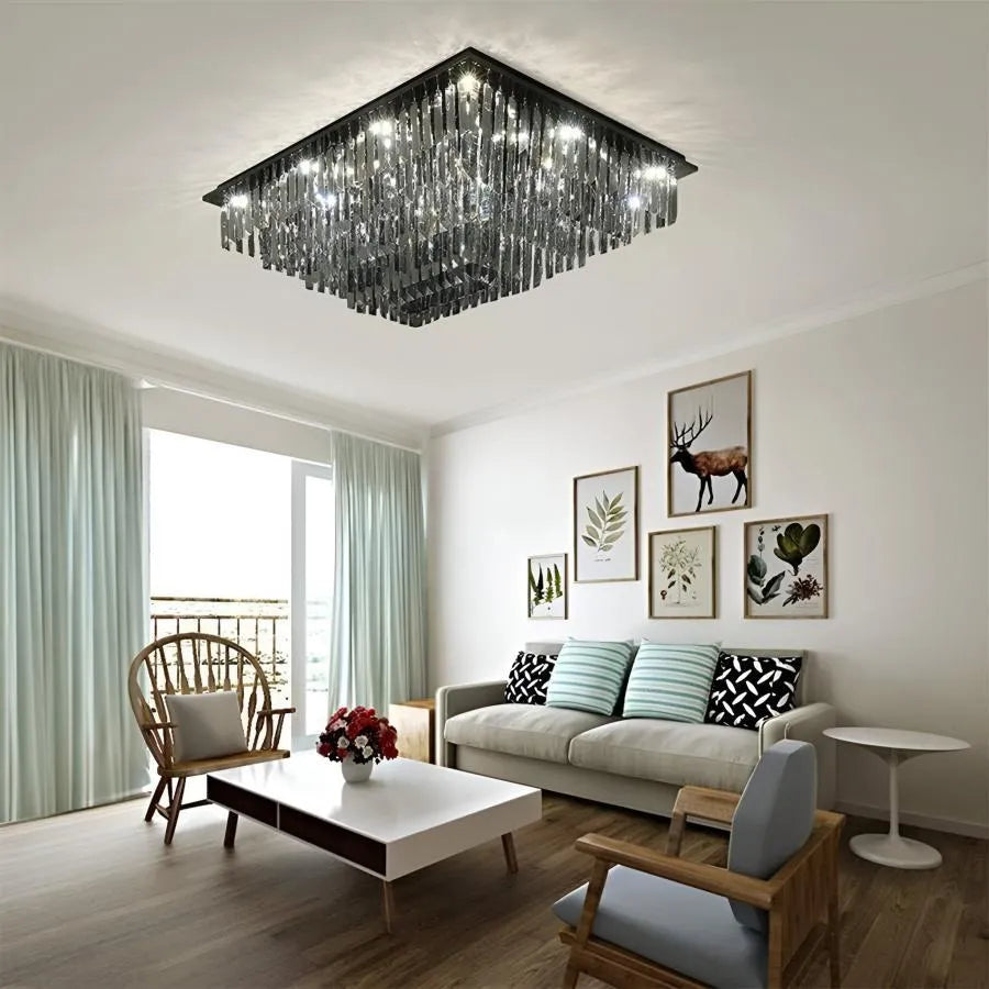 LED LED Crystal 57W, Xanthi, ezüst