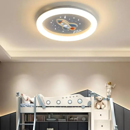 LED LED rakéta 75W, 49 cm átmérőjű, hideg/forró/semleges fény, kék kék
