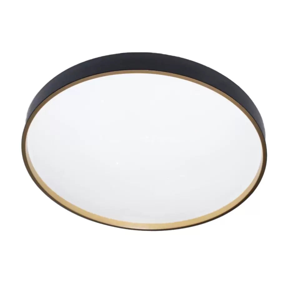 LED 24W, kerek, abs, fehér és fekete