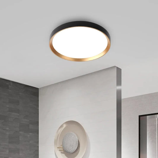 LED Mohamad 48W aranyfekete