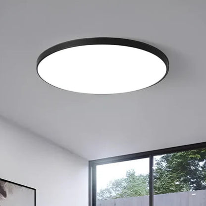 LED Solis 27cm 20W CEIL. Fekete -semleges fény