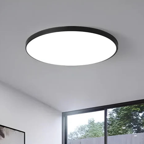 LED Solis 27cm 20W CEIL. Fekete -semleges fény