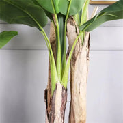 Japán bananális mesterséges növény, 3 ág, nincs 190 cm -es zöld edény