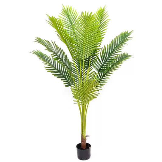 Pálma mesterséges növény Areca, edények nélkül, 160 cm zöld