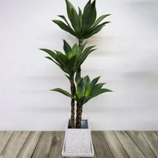 Frangan dracaena mesterséges növény, nincs edény, 180 cm -es zöld