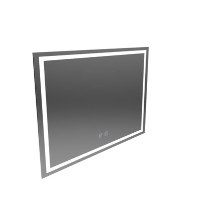 Tükör LED téglalap alakú 70x50cm érintse meg az Umbria rendszer leolvasztását
