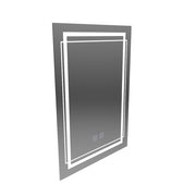 Téglalap alakú LED -tükör, 50x70 cm, Koven Touch, Despantile rendszer, Dimable