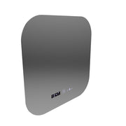 Mirror LED téglalap alakú 60x60 aura riflesso puro mozgásglow marcello, letiltási rendszer, hőmérő és óra