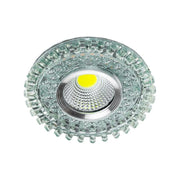 LED -folt, 5W, kerek, 6000K, lila fény