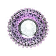 LED -folt, 5W, kerek, 6000K, lila fény