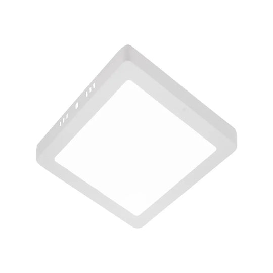 Felületre szerelt LED Spot, 12W, 6400K, Fém és akril, fehér