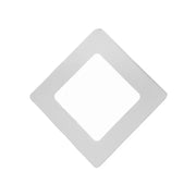 LED -foltot alkalmazva, 6W, 2700K, fém, fehér