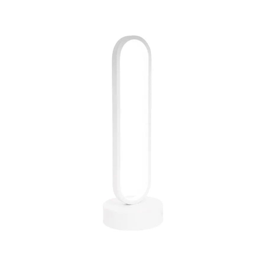 LED Creatoris lámpa, 30W, hideg/forró/semleges fény, fém és akril, fehér