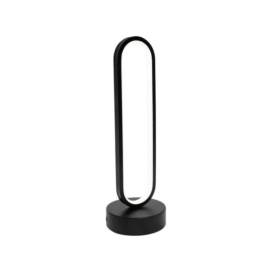LED Creatoris Lámpa, 30W, hideg/forró/semleges fény, fém és akril, fekete