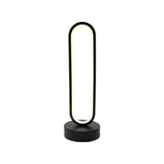 LED Creatoris Lámpa, 30W, hideg/forró/semleges fény, fém és akril, fekete