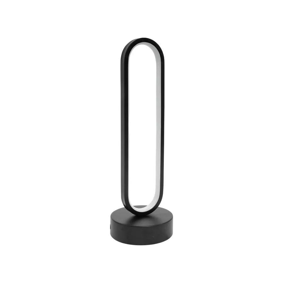 LED Creatoris Lámpa, 30W, hideg/forró/semleges fény, fém és akril, fekete