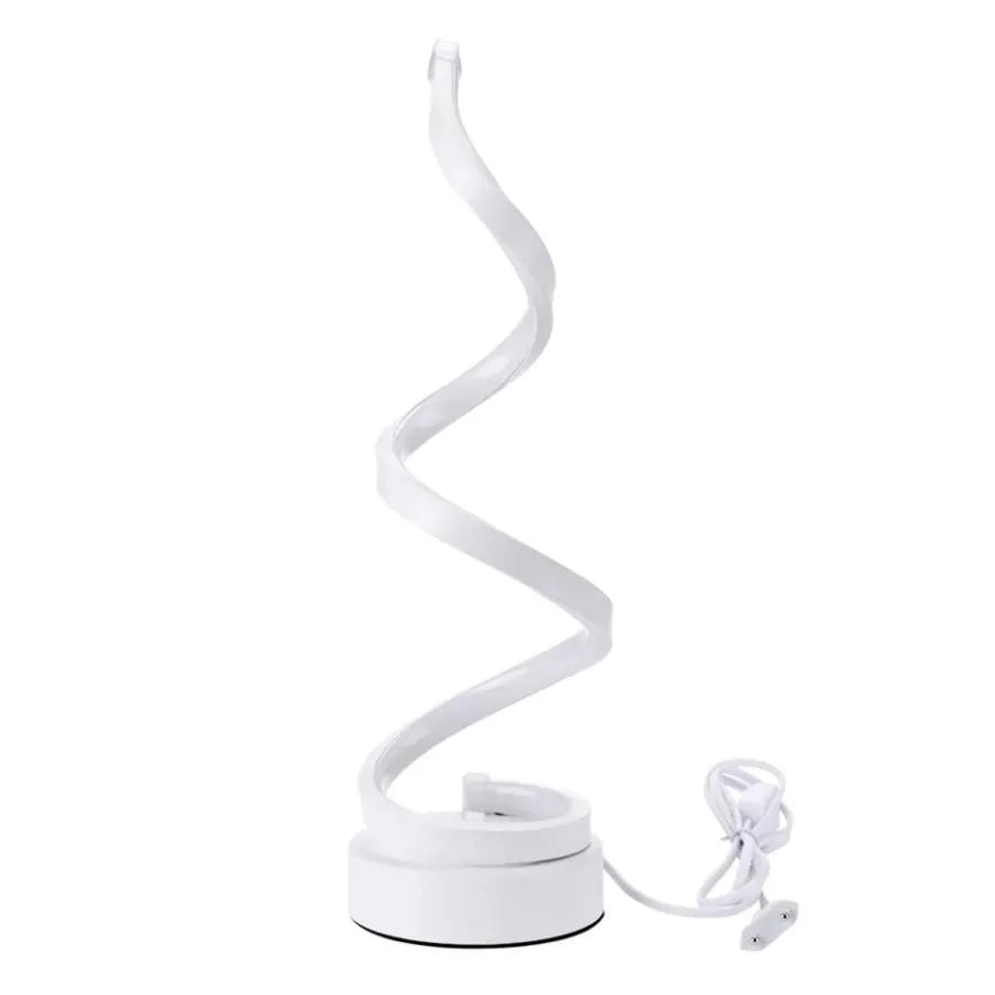 Genom LED lámpa, 24W, hideg/forró/semleges fény, műanyag és fém, fehér