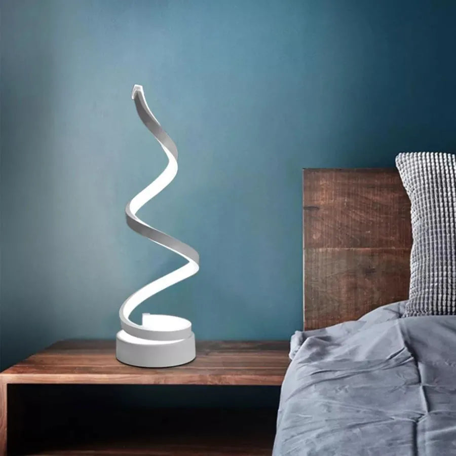 Genom LED lámpa, 24W, hideg/forró/semleges fény, műanyag és fém, fehér
