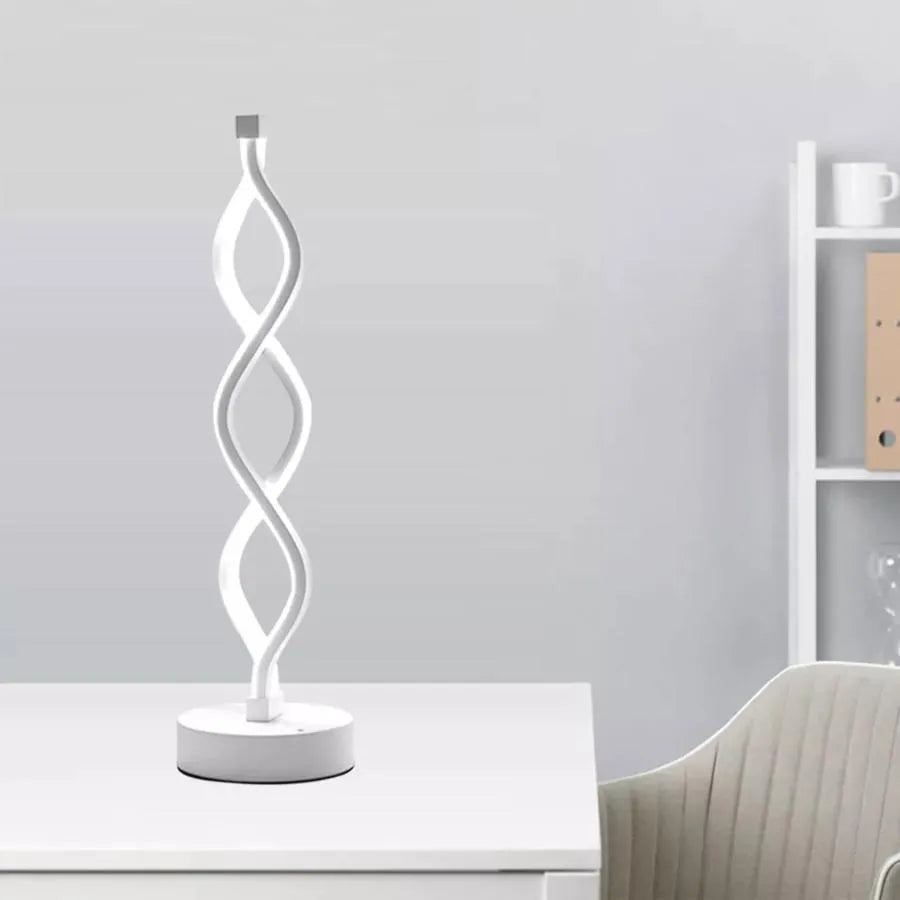 Genom LED lámpa, 36W, hideg/forró/semleges fény, műanyag és fém, fehér