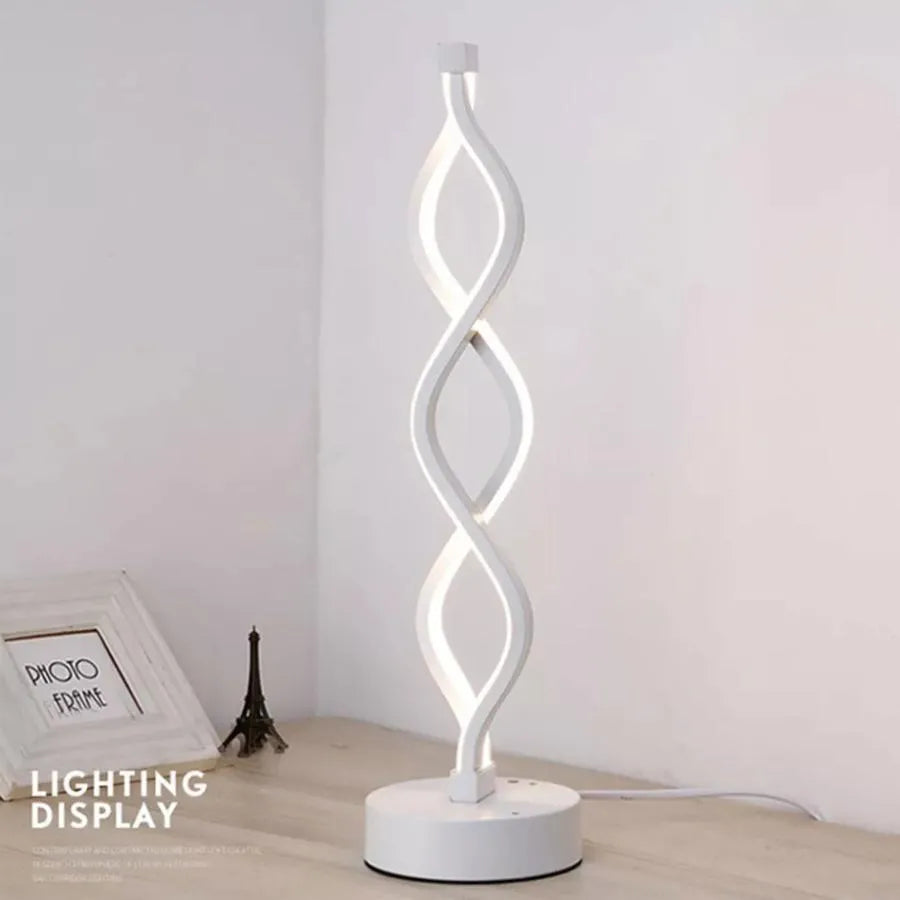 Genom LED lámpa, 36W, hideg/forró/semleges fény, műanyag és fém, fehér