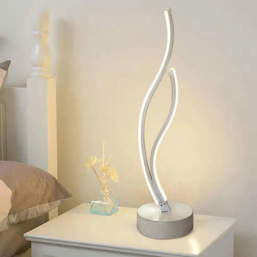 Minos LED lámpa, 48W, hideg/forró/semleges fény, fém és akril, fehér