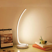 Nemesis LED lámpa, 28W, hideg/forró/semleges fény, fém és akril, fehér