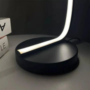 Nemesis LED lámpa, 10W, hideg/forró/semleges fény, fém és akril, fekete