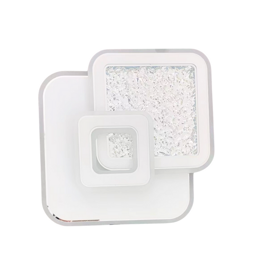 LED LED LED Kompacic Quadrant, 36W, 3 négyzet, hideg/forró/semleges fény, fehér